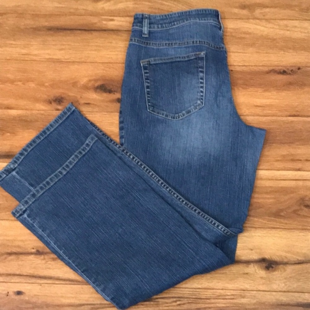 Coldwater Creek med wash bootcut jean